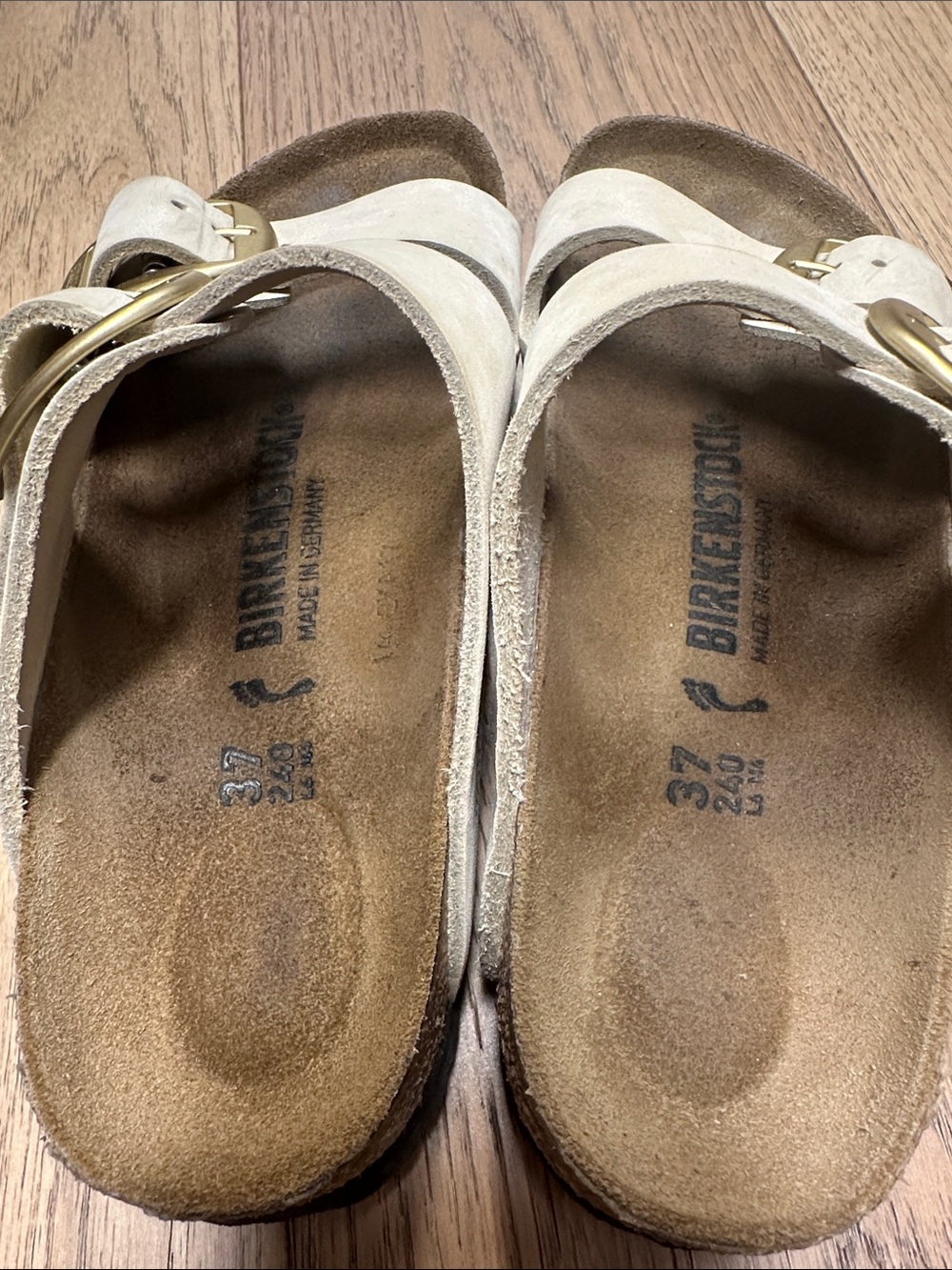Birkenstock Arizona Big Buckle Sandals Size 37 like new ! - Picture 2 of 7